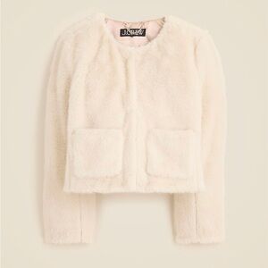 J Crew Faux Fur Lady Jacket